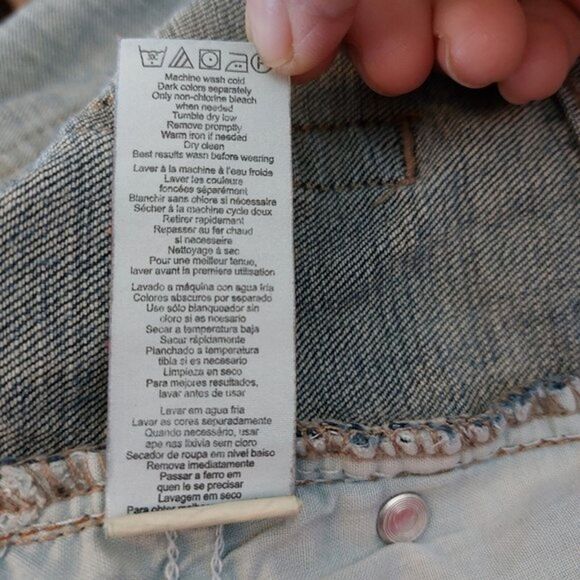 Calvin Klein Medium Wash Flare Jeans Women's Size 6 / 30 - Picture 12 of 12